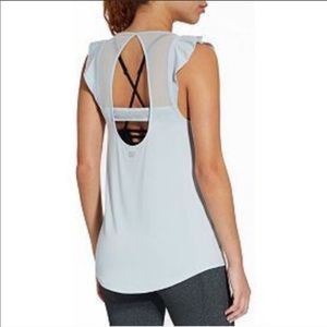 CALIA by Carrie Underwood Flutter Sleeve Tee XL